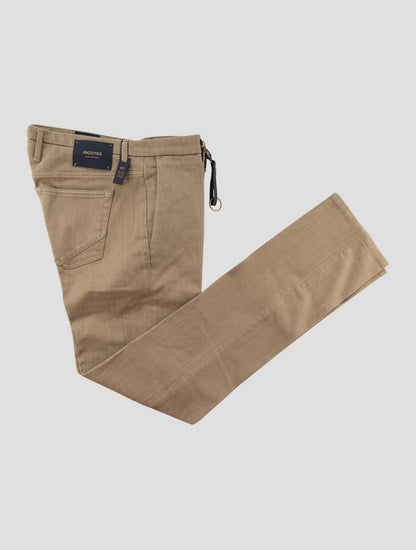 Incotex Beige Cotton Ea Pants