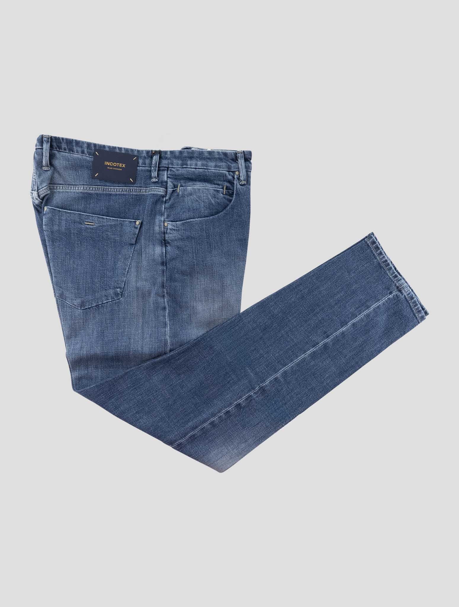 Incotex Blue Cotton Ea Jeans