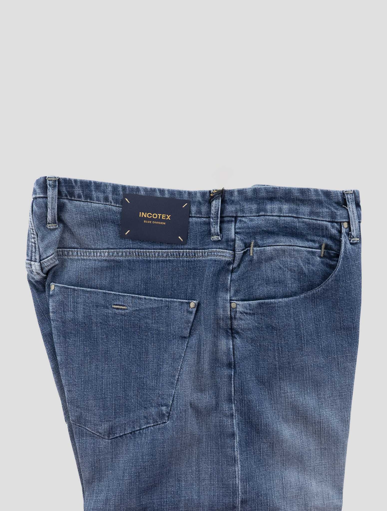 Incotex Blue Cotton Ea Jeans