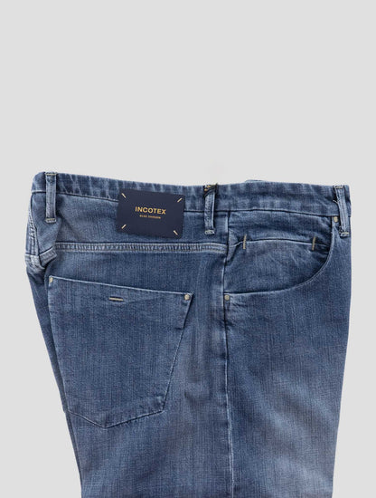 Incotex Blue Cotton Ea Jeans