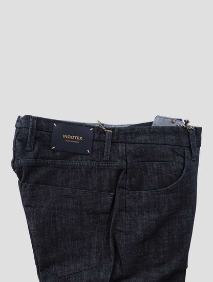 Incotex Blue Cotton Ea Limited Edition Jeans