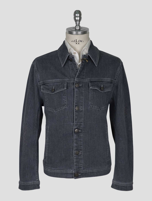 Incotex Gray Cotton Ea Shirt