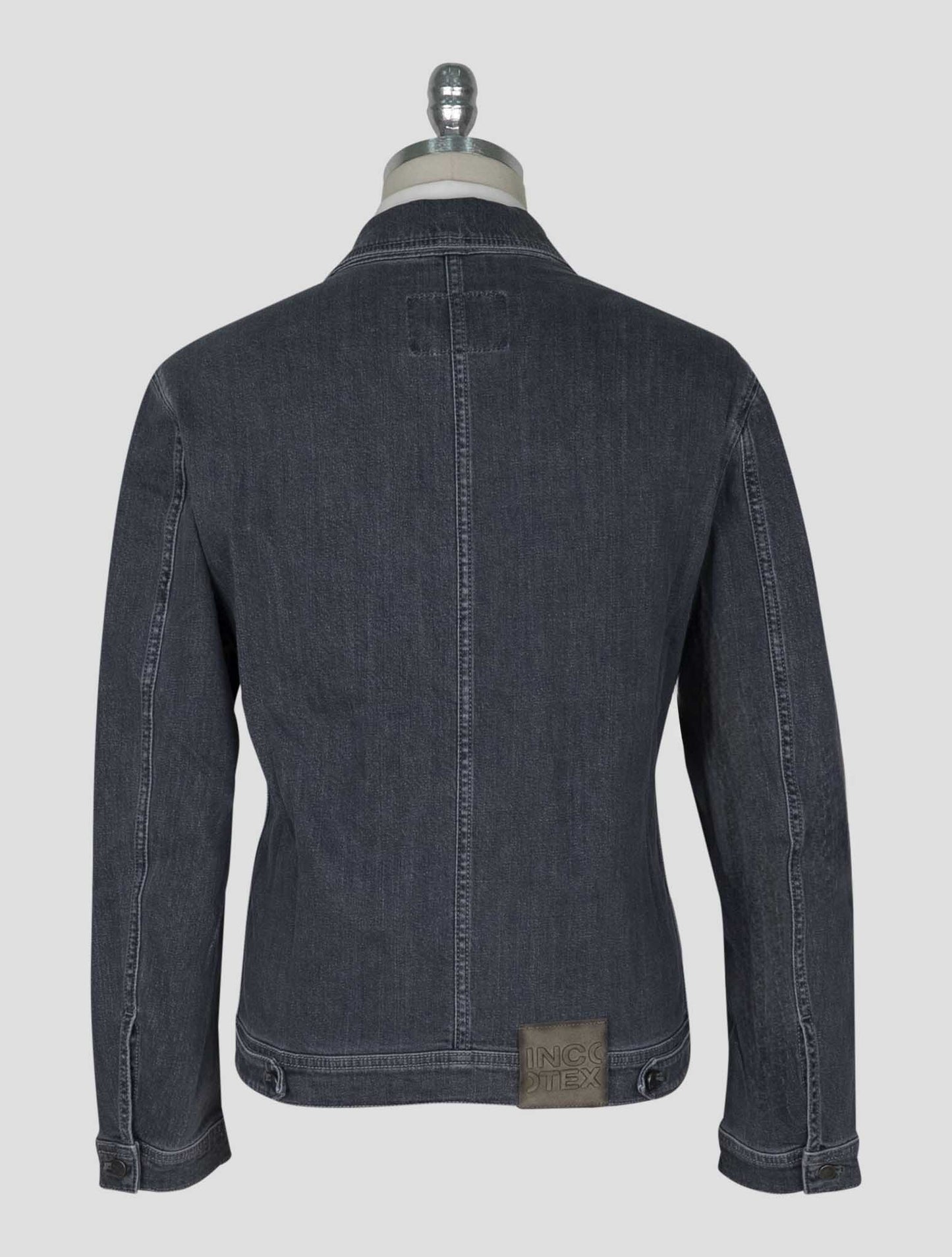 Incotex Gray Cotton Ea Shirt