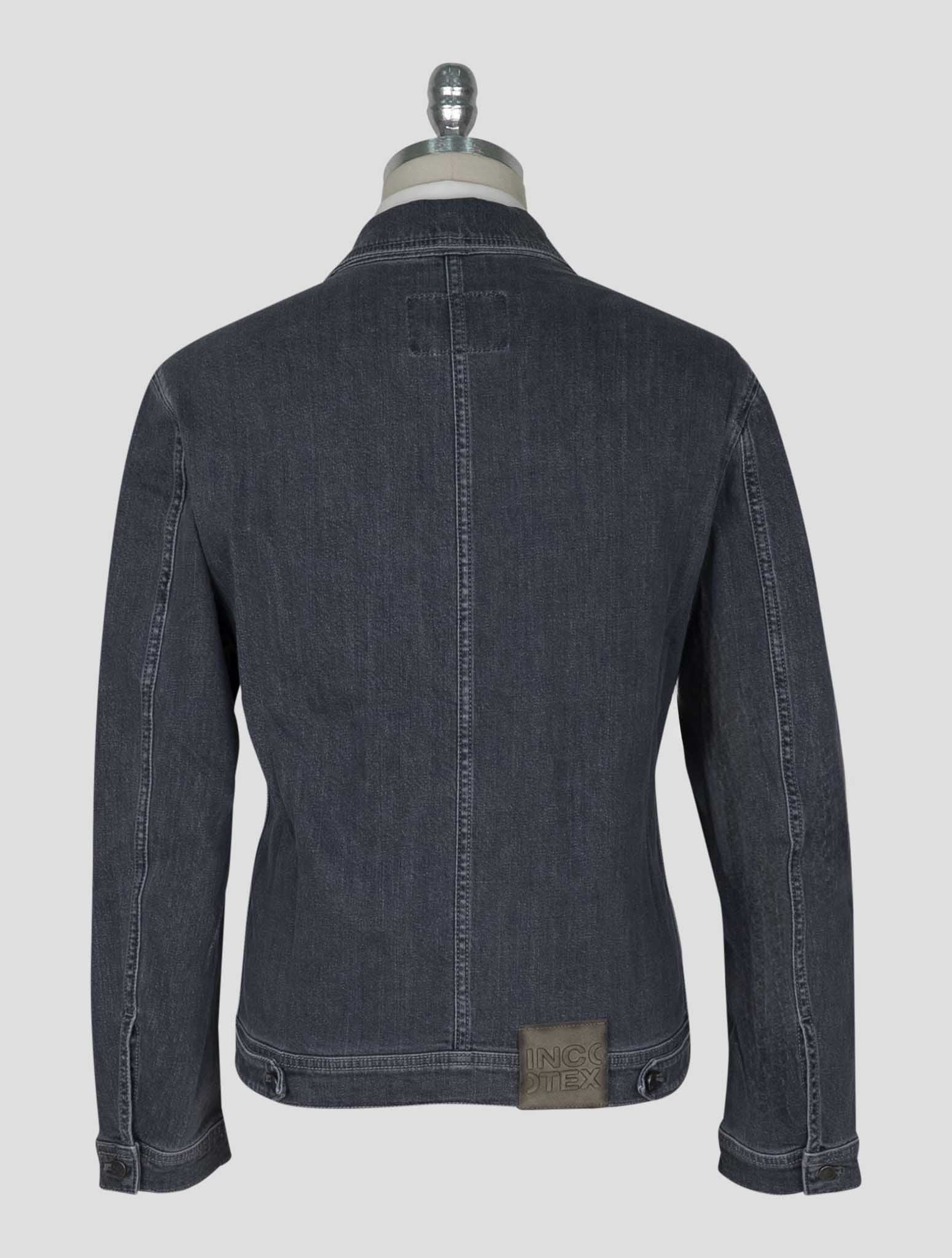 Incotex Gray Cotton Ea Shirt