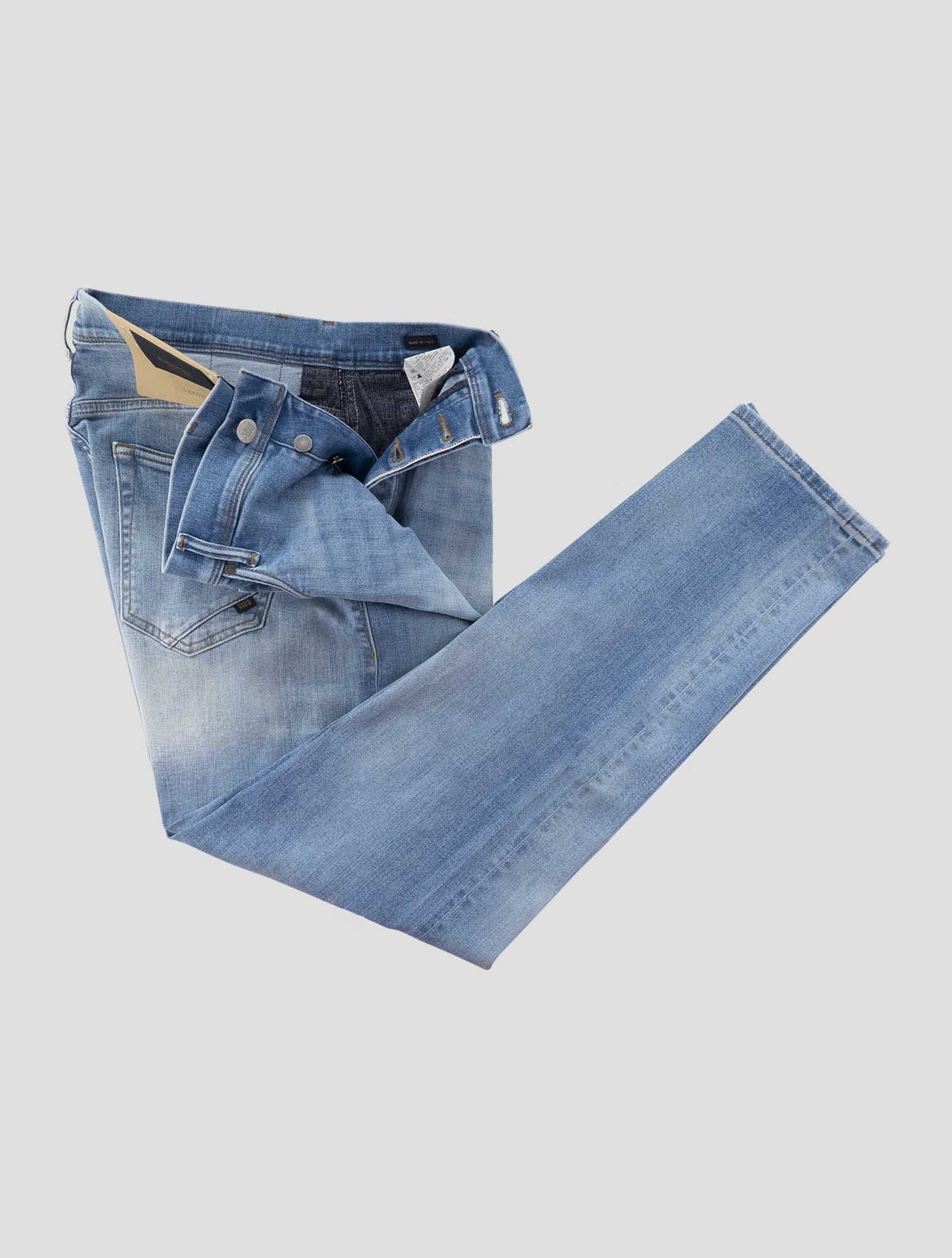 Incotex Blue Cotton Els Ea Jeans