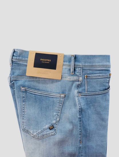 Incotex Blue Cotton Els Ea Jeans