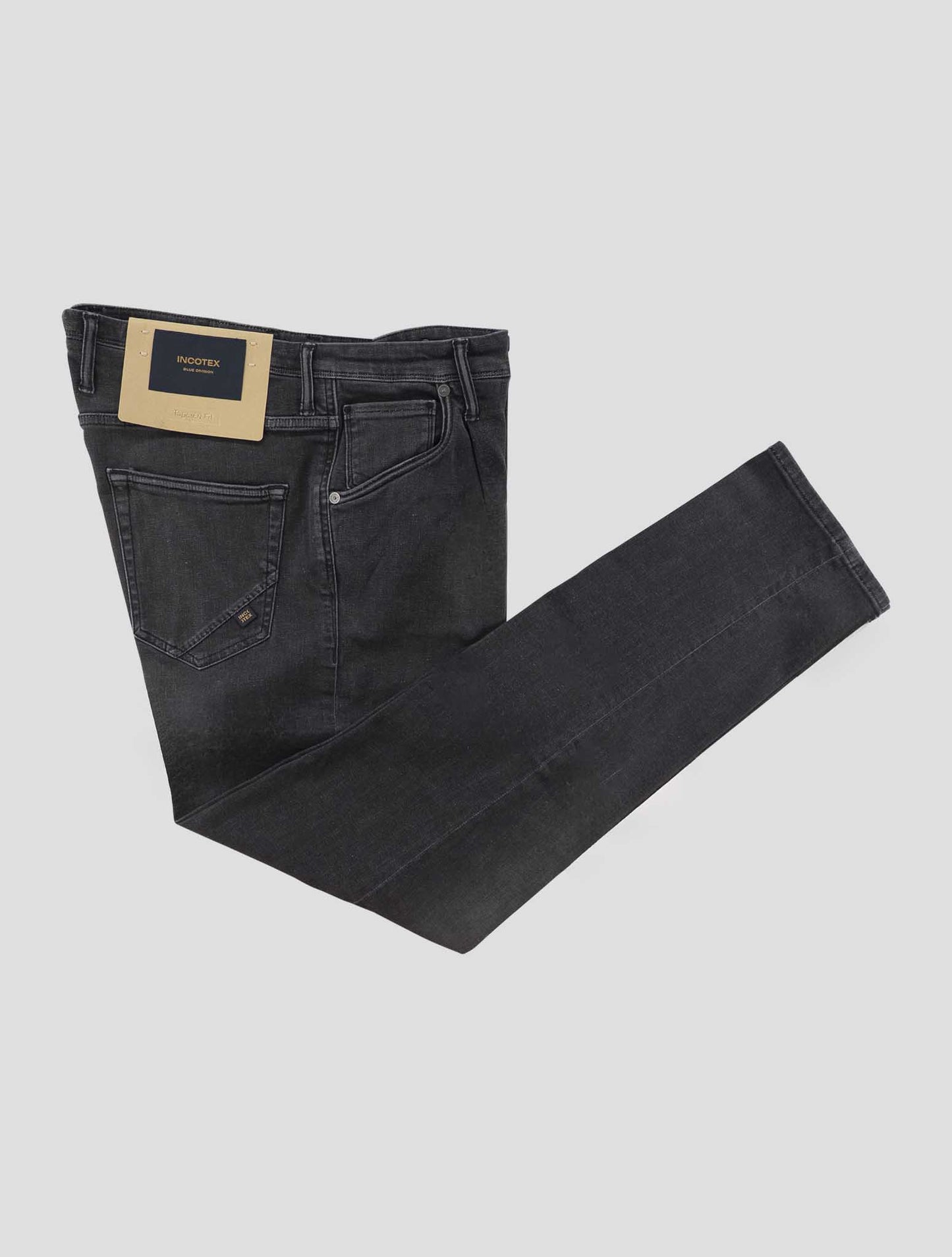 Incotex Blue Cotton Els Ea Jeans