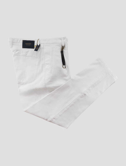 Incotex White Cotton Ea Jeans