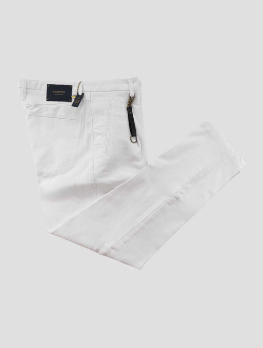 Incotex White Cotton Ea Jeans