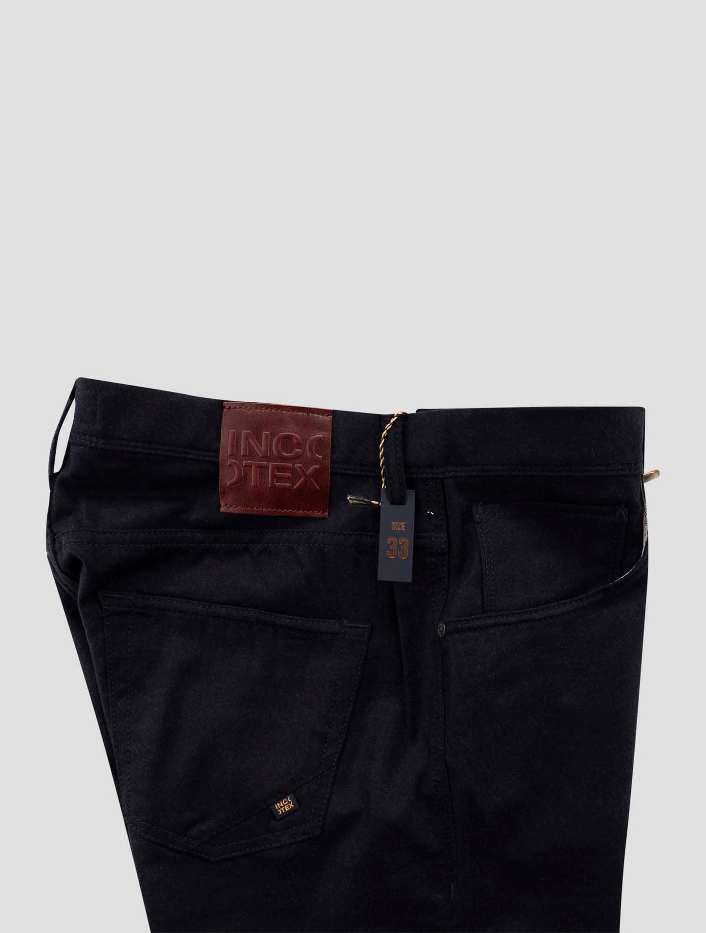 Incotex Blue Virgin Wool Jeans