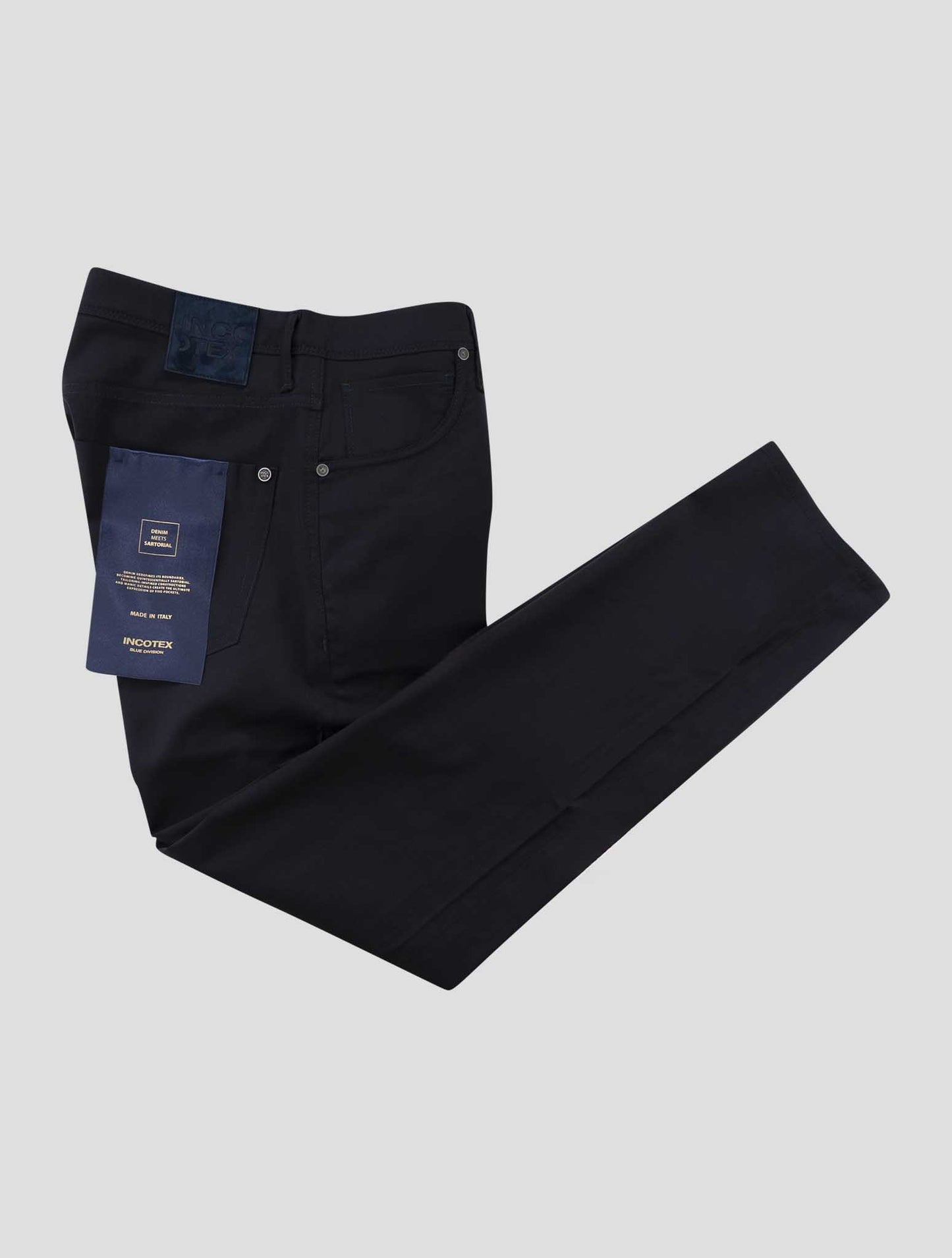 Incotex Dark Blue Virgin Wool Ea Jeans