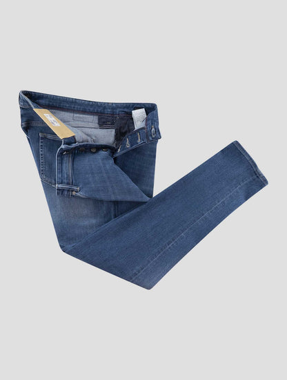 Incotex Blue Cotton Els Ea Jeans