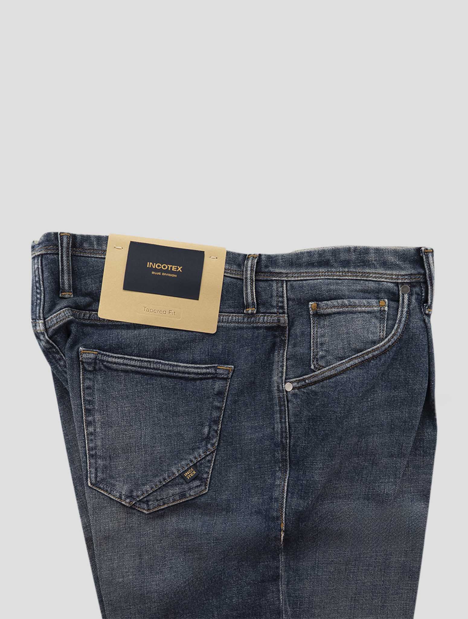 Incotex Blue Cotton Ea Jeans