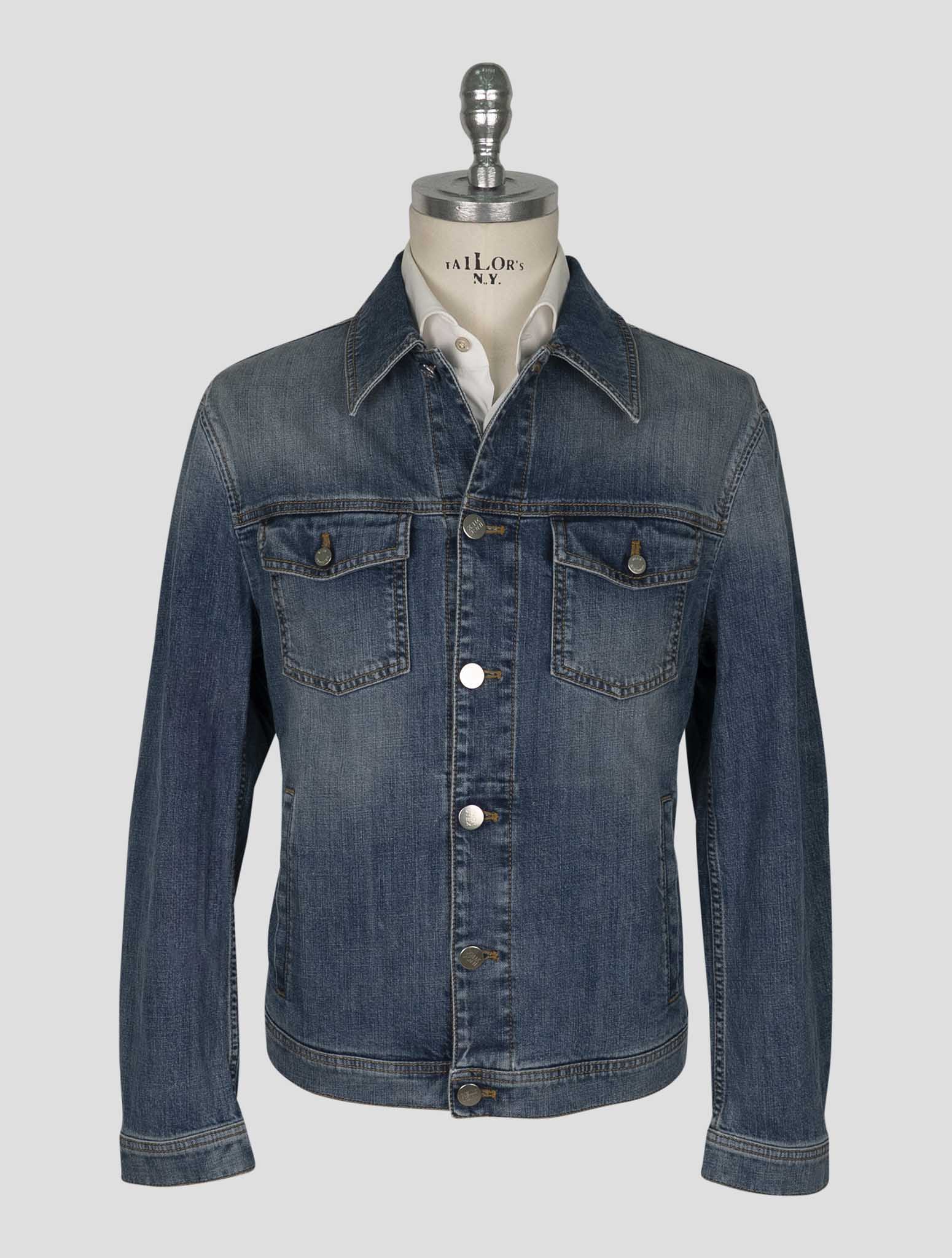 Incotex  Blue Cotton Ea Overshirt