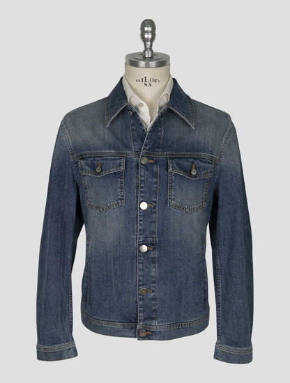 Incotex  Blue Cotton Ea Overshirt