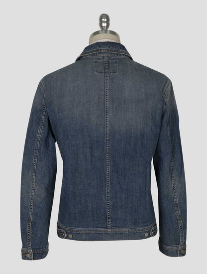 Incotex  Blue Cotton Ea Overshirt