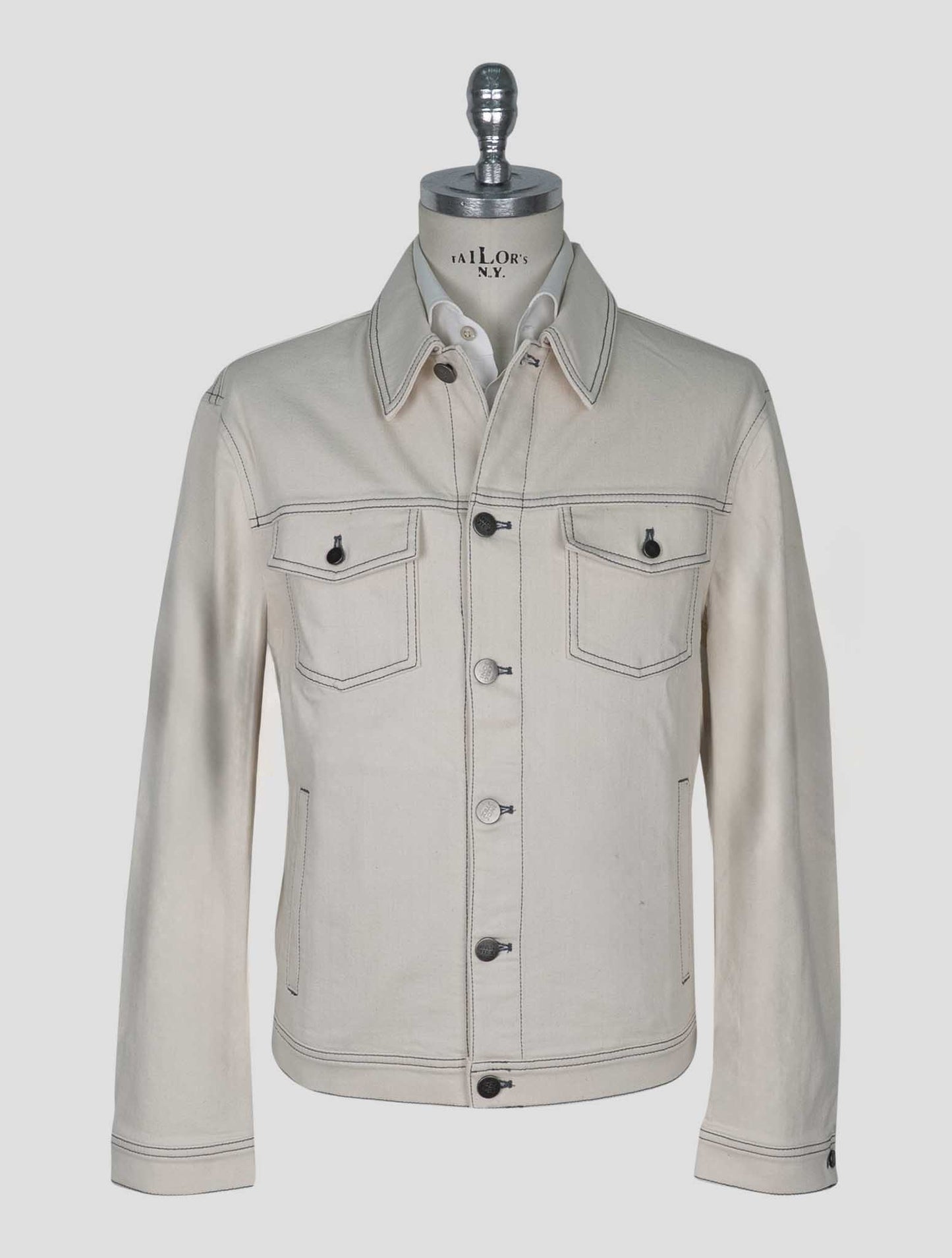 Incotex  Beige Cotton Ea Overshirt