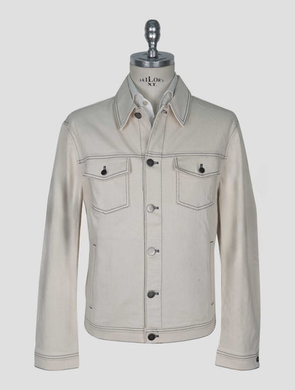 Incotex  Beige Cotton Ea Overshirt