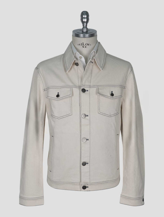 Incotex  Beige Cotton Ea Overshirt