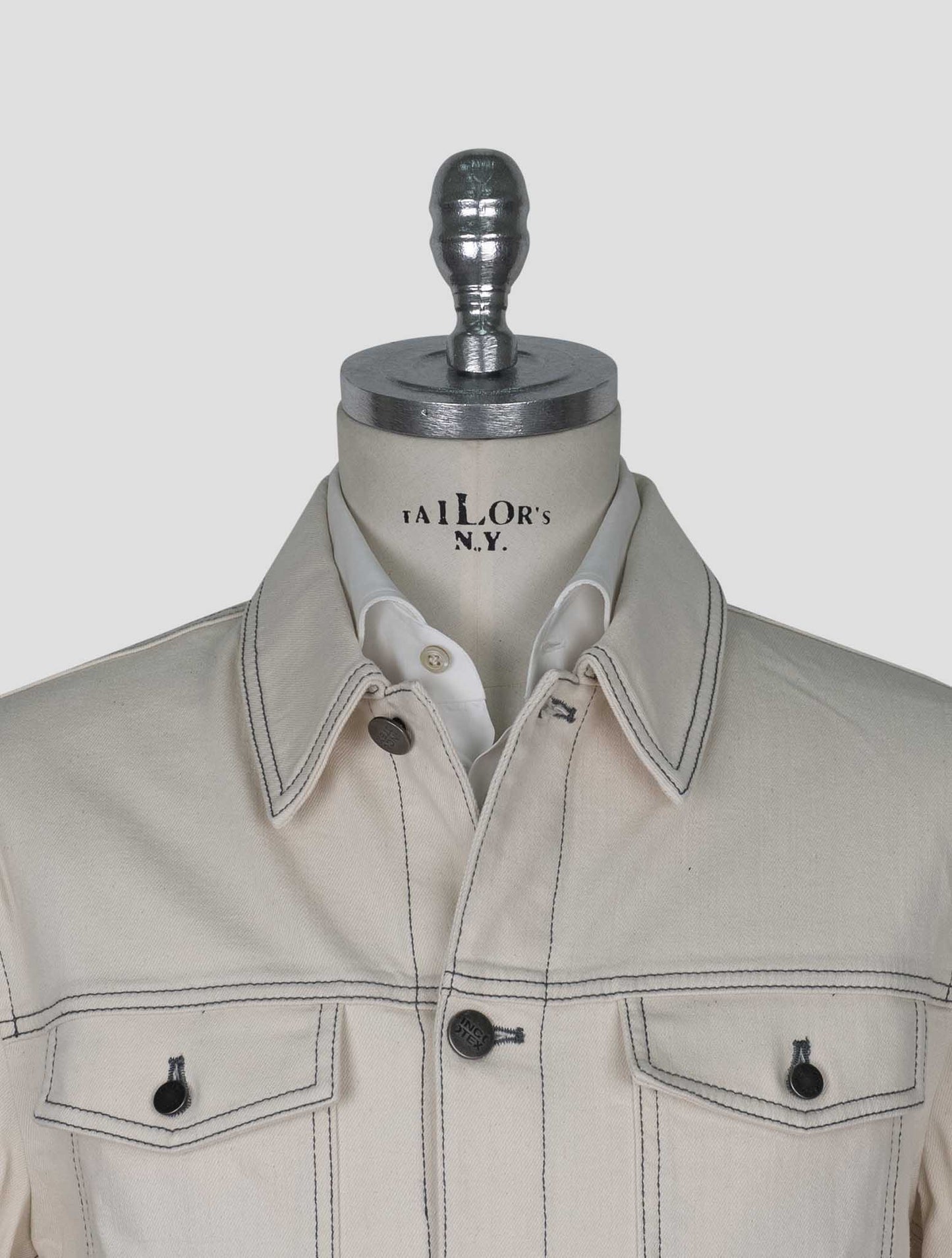 Incotex  Beige Cotton Ea Overshirt
