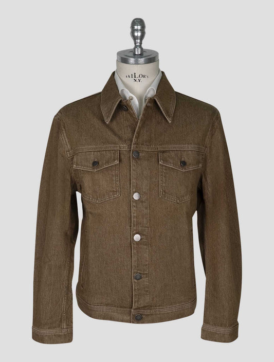 Incotex  Brown Cotton Ea Overshirt