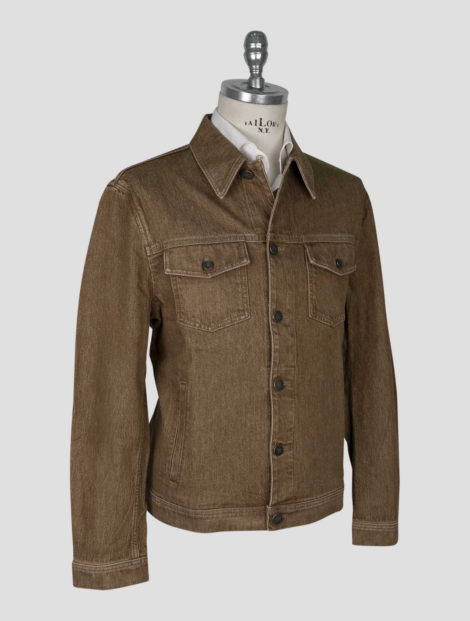 Incotex  Brown Cotton Ea Overshirt
