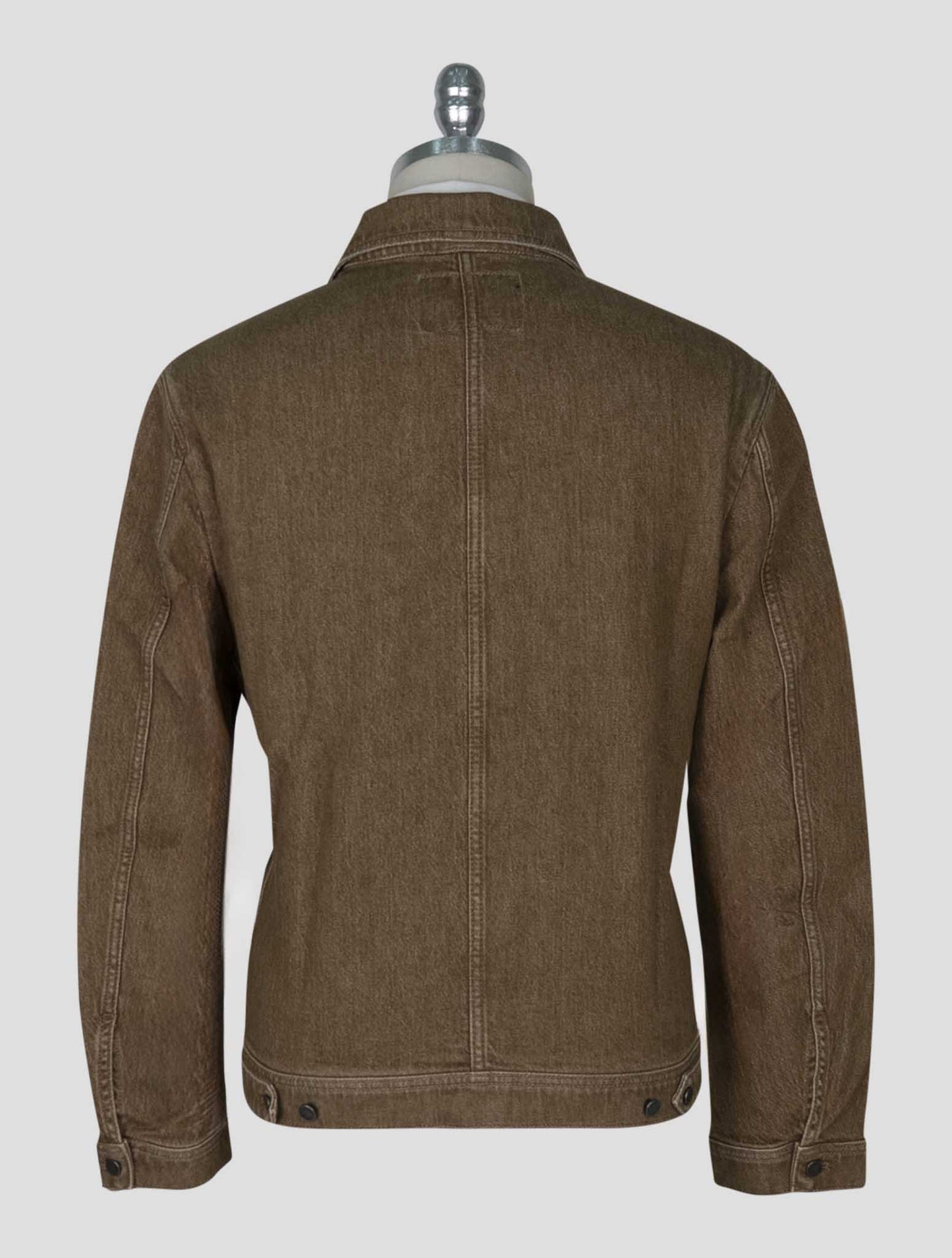 Incotex  Brown Cotton Ea Overshirt