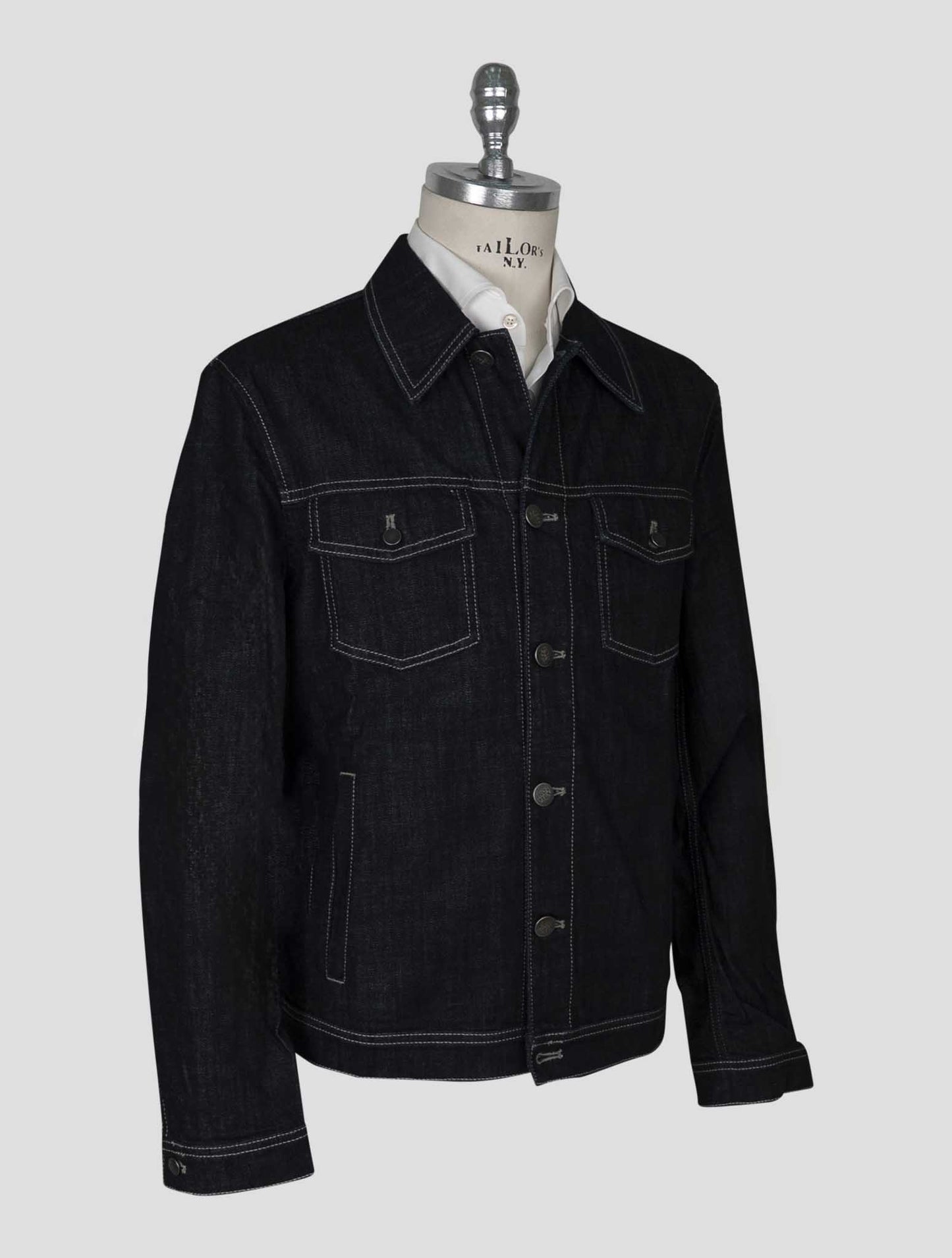 Incotex  Blue Cotton Ea Overshirt