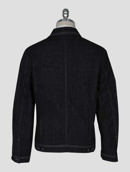 Incotex  Blue Cotton Ea Overshirt