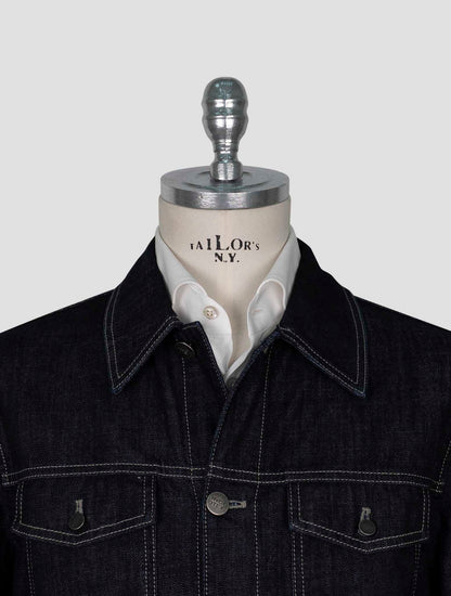 Incotex  Blue Cotton Ea Overshirt