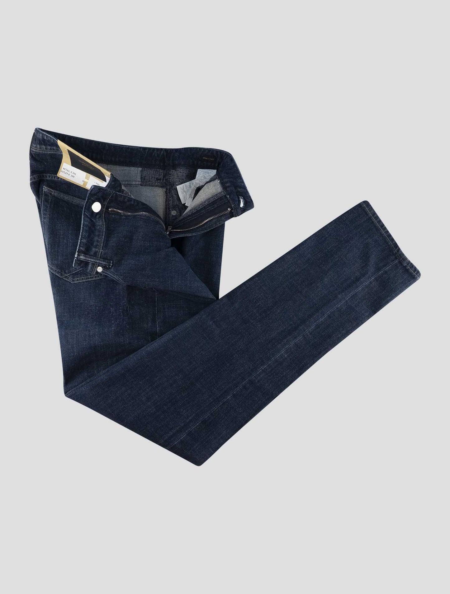 Incotex Blue Cotton Ea Jeans