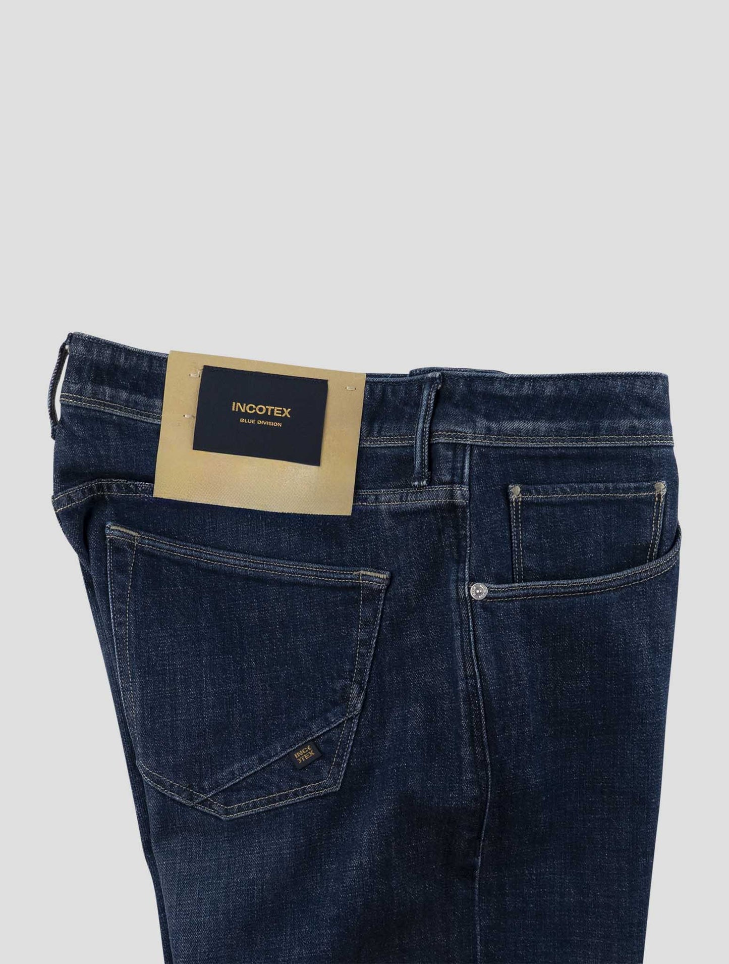 Incotex Blue Cotton Ea Jeans