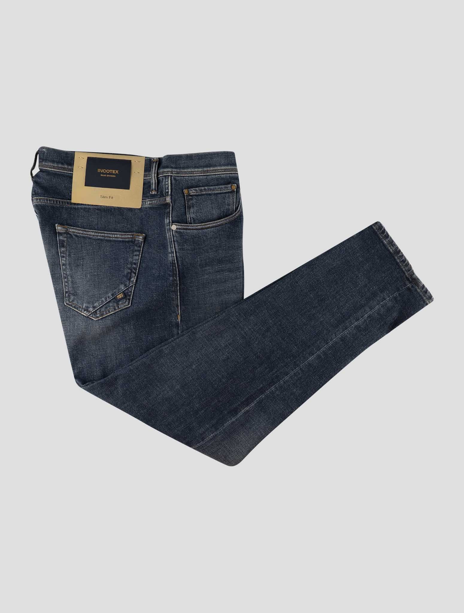 Incotex Blue Cotton Ea Jeans