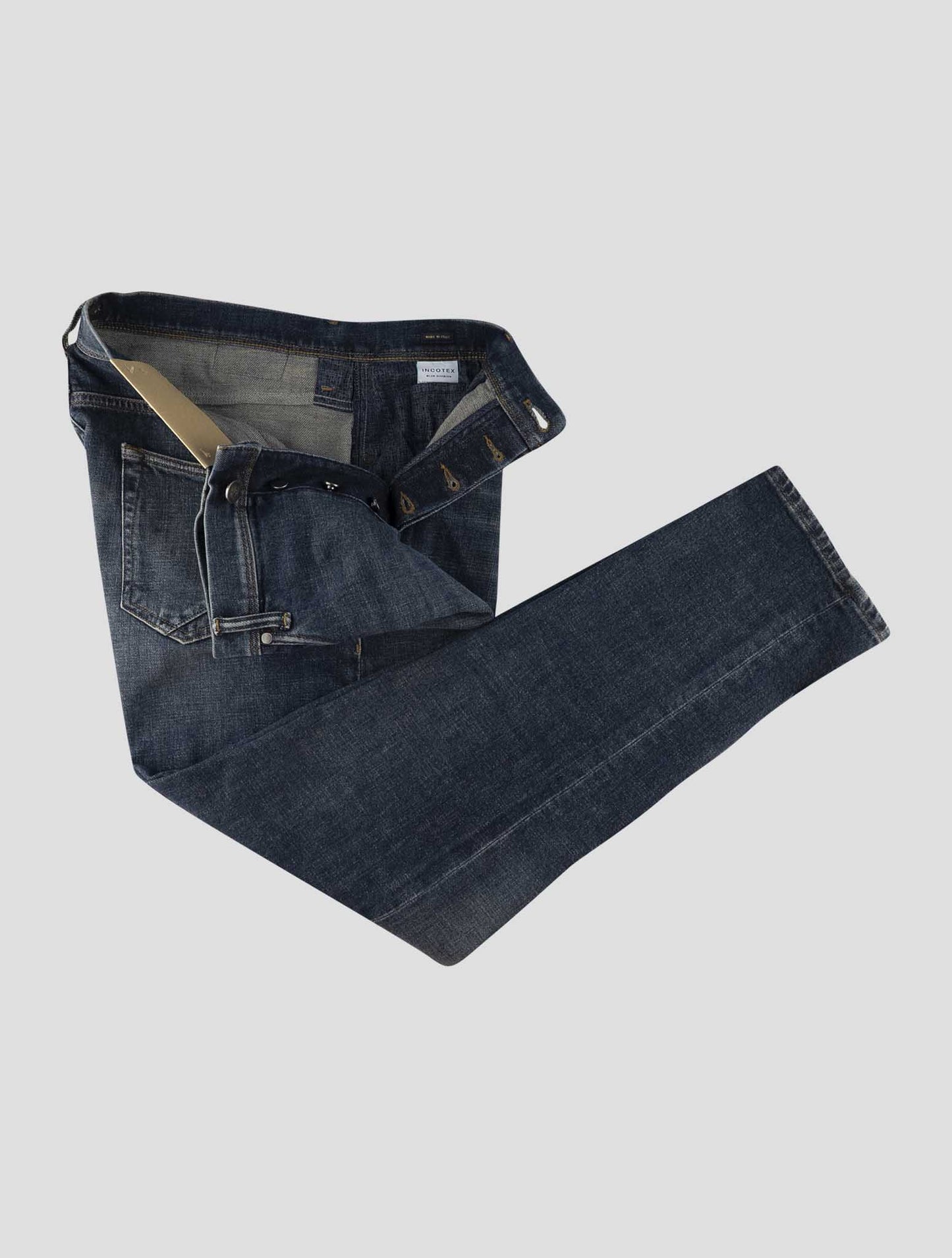 Incotex Blue Cotton Ea Jeans