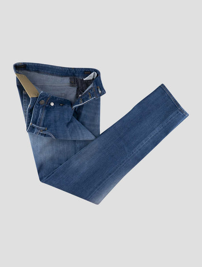 Incotex Blue Cotton Els Ea Jeans