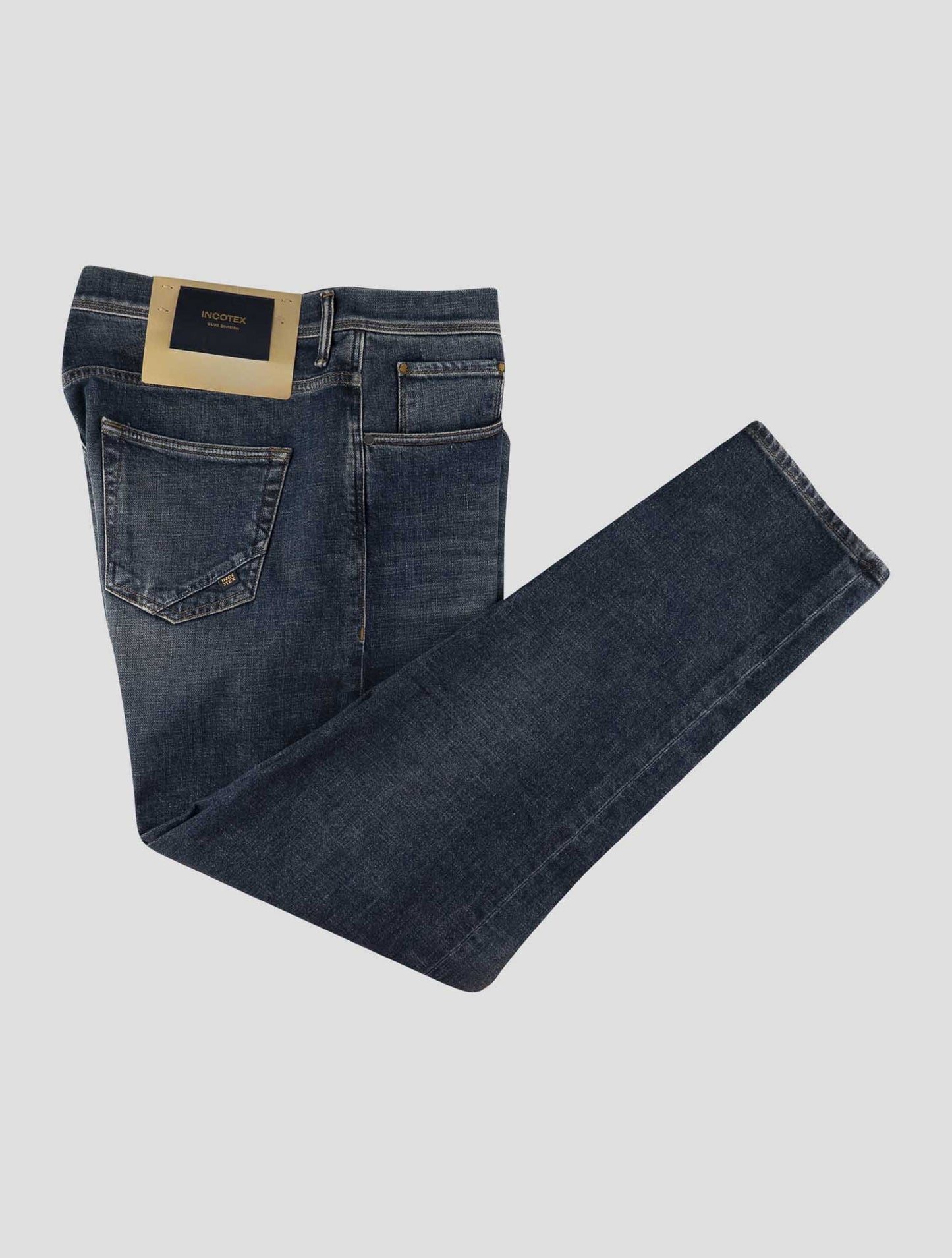 Incotex Blue Cotton Ea Jeans