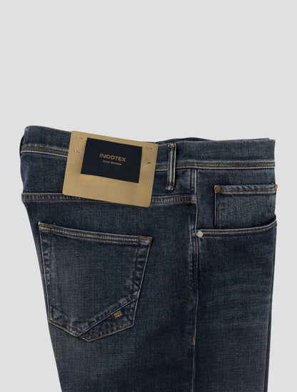 Incotex Blue Cotton Ea Jeans