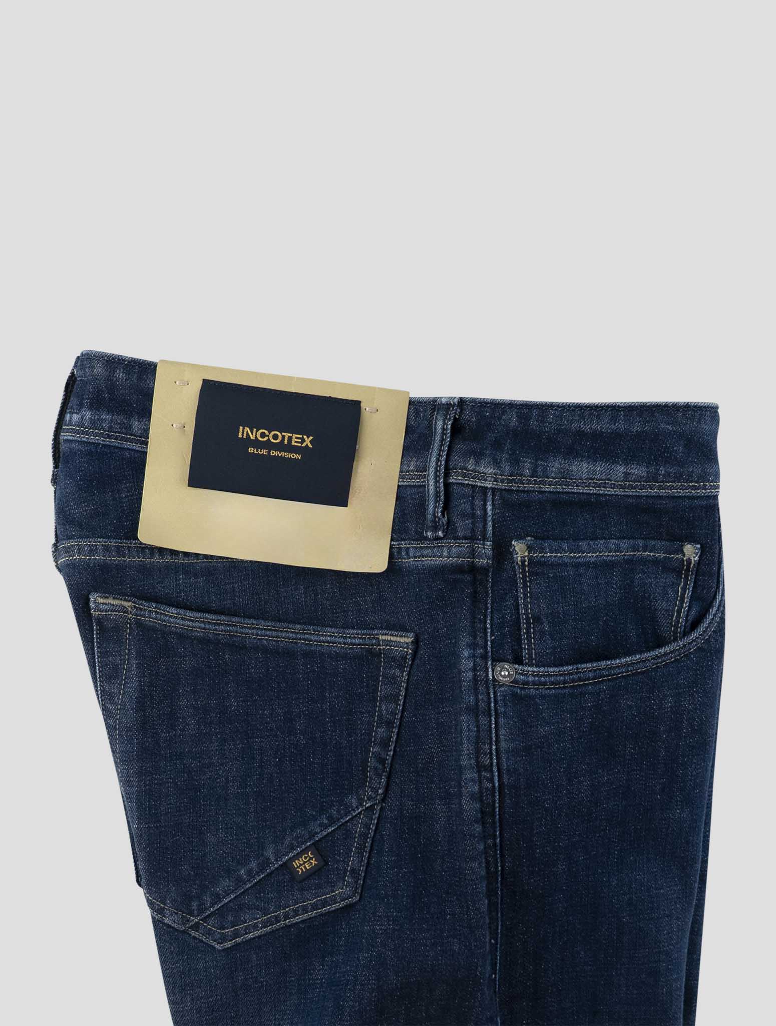 Incotex Blue Cotton Ea Jeans