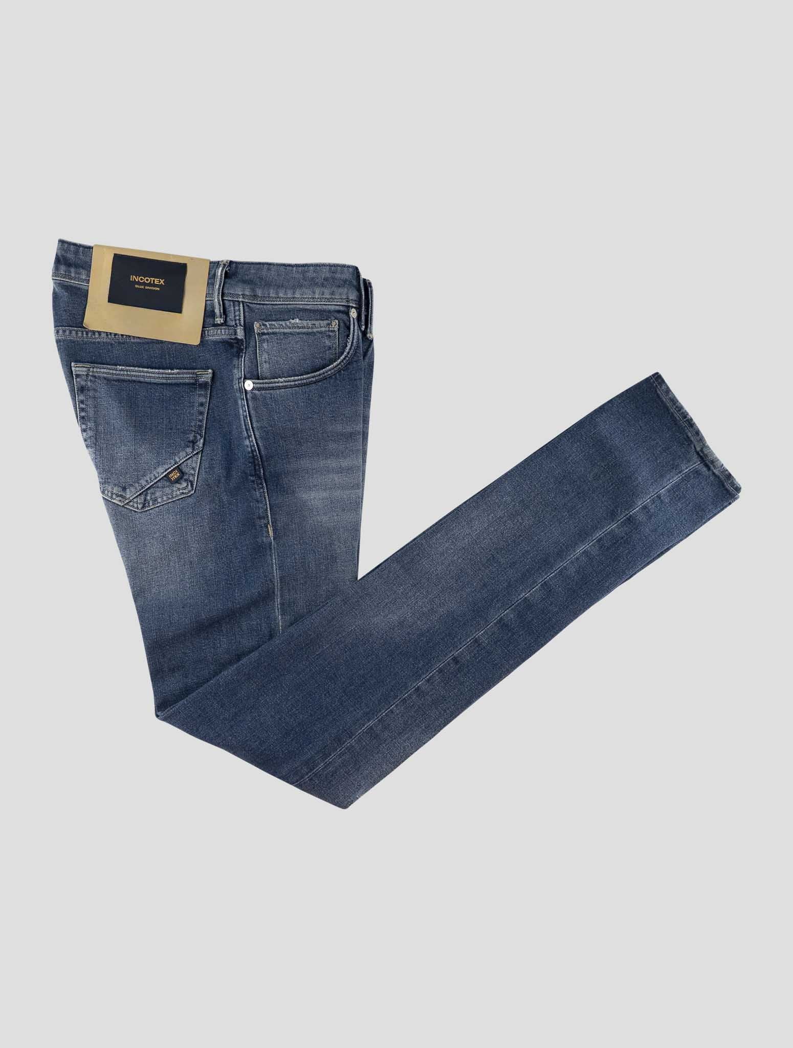 Incotex Blue Cotton Ea Jeans