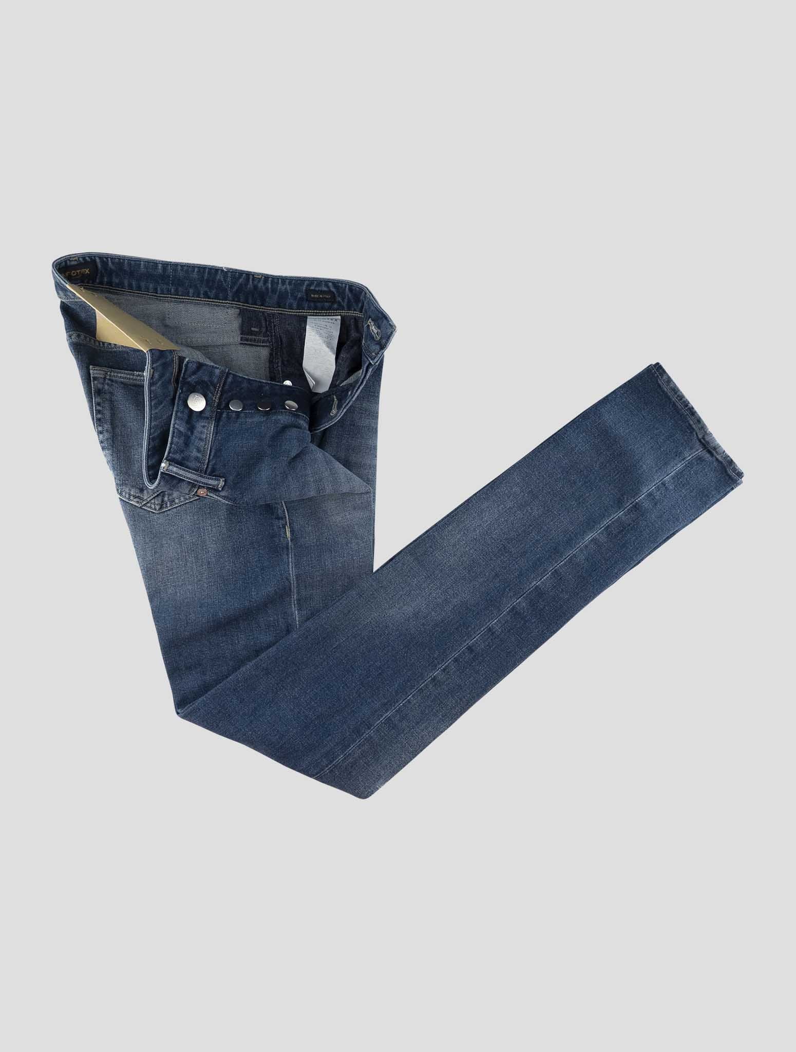 Incotex Blue Cotton Ea Jeans