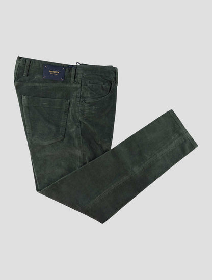 Incotex Green Cotton Ea Velvet Jeans
