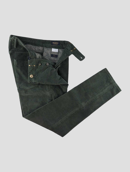 Incotex Green Cotton Ea Velvet Jeans