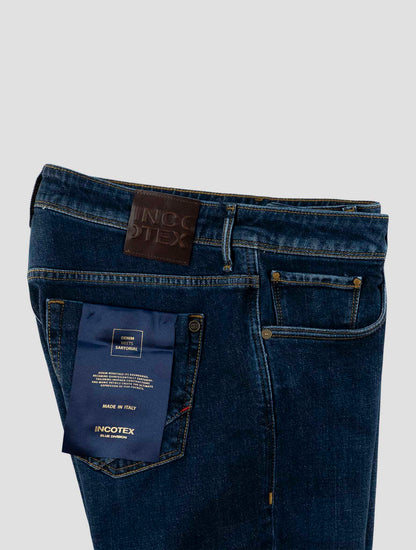 Incotex Blue Cotton Ea Jeans