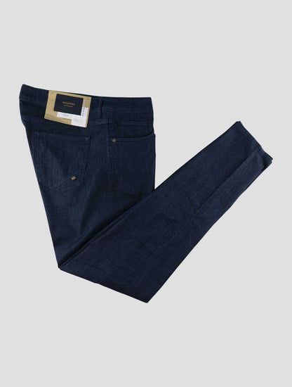 Incotex Blue Cotton Viscose Pl Ea Jeans