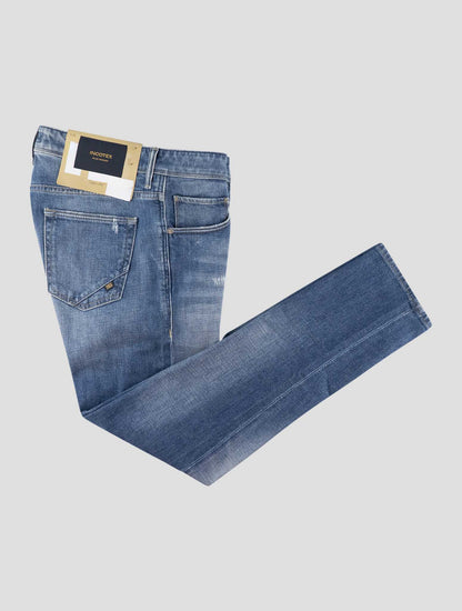 Incotex Blue Cotton Ea Jeans