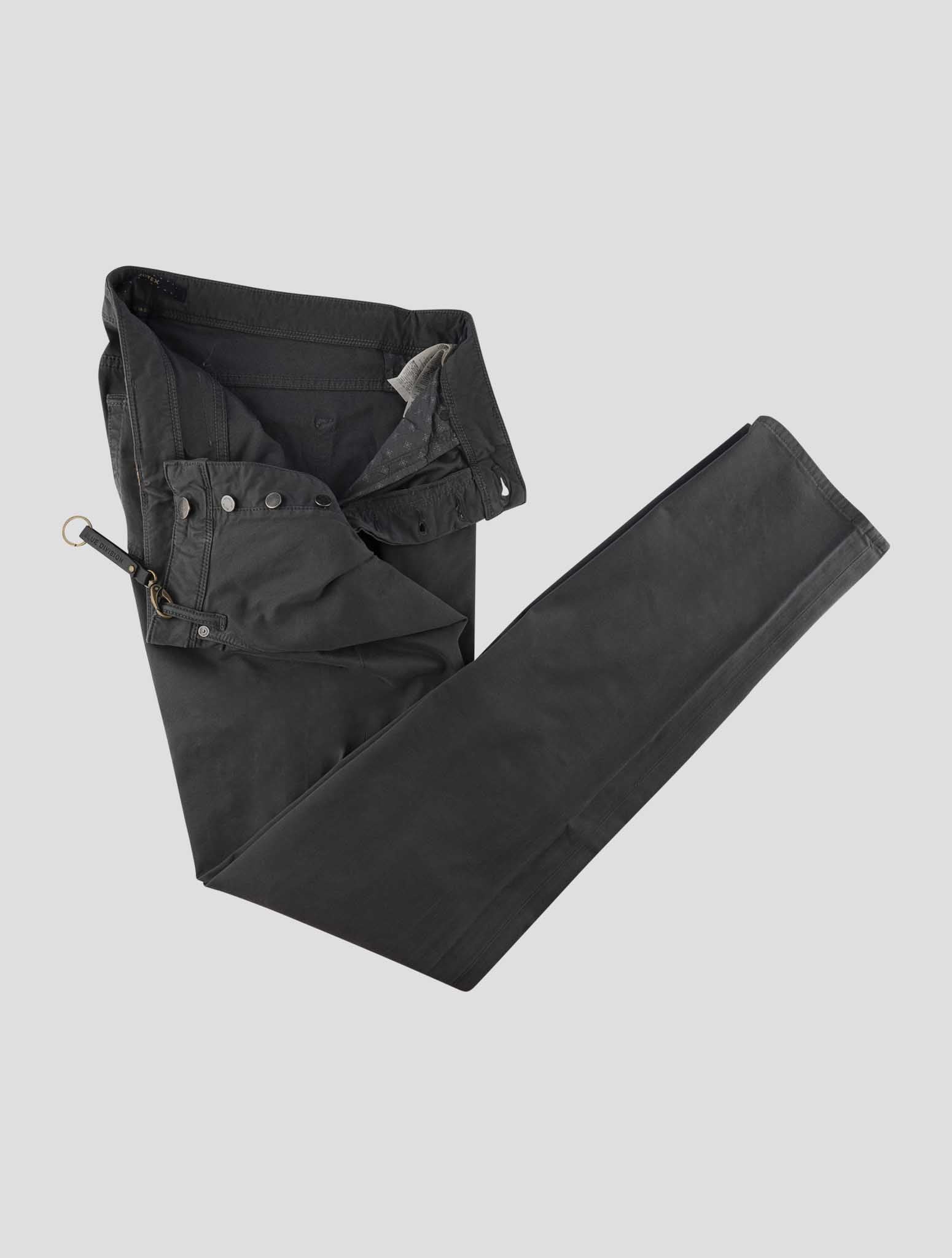 Incotex Gray Modal Cotton Ea Jeans