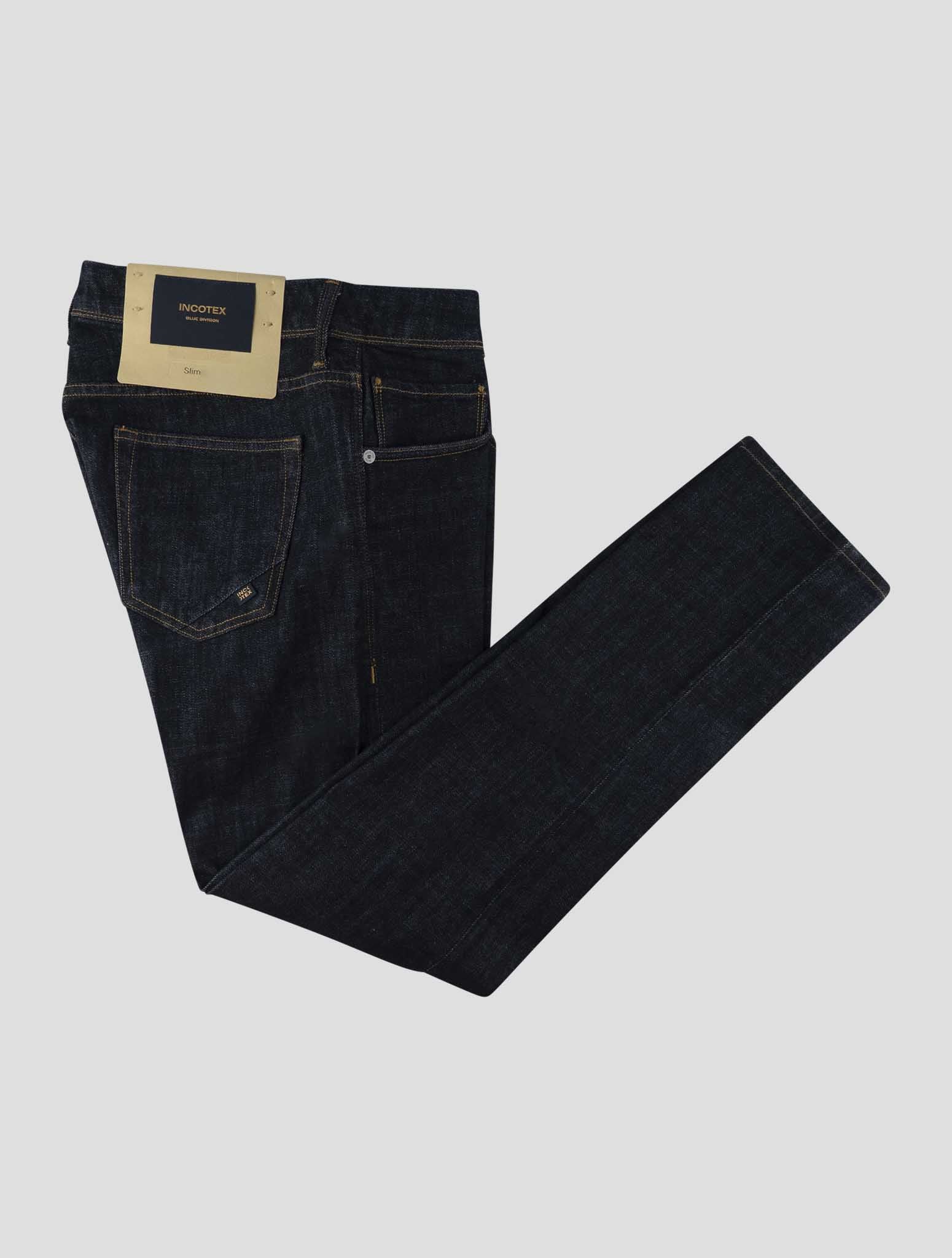 Incotex Blue Cotton Ea Jeans
