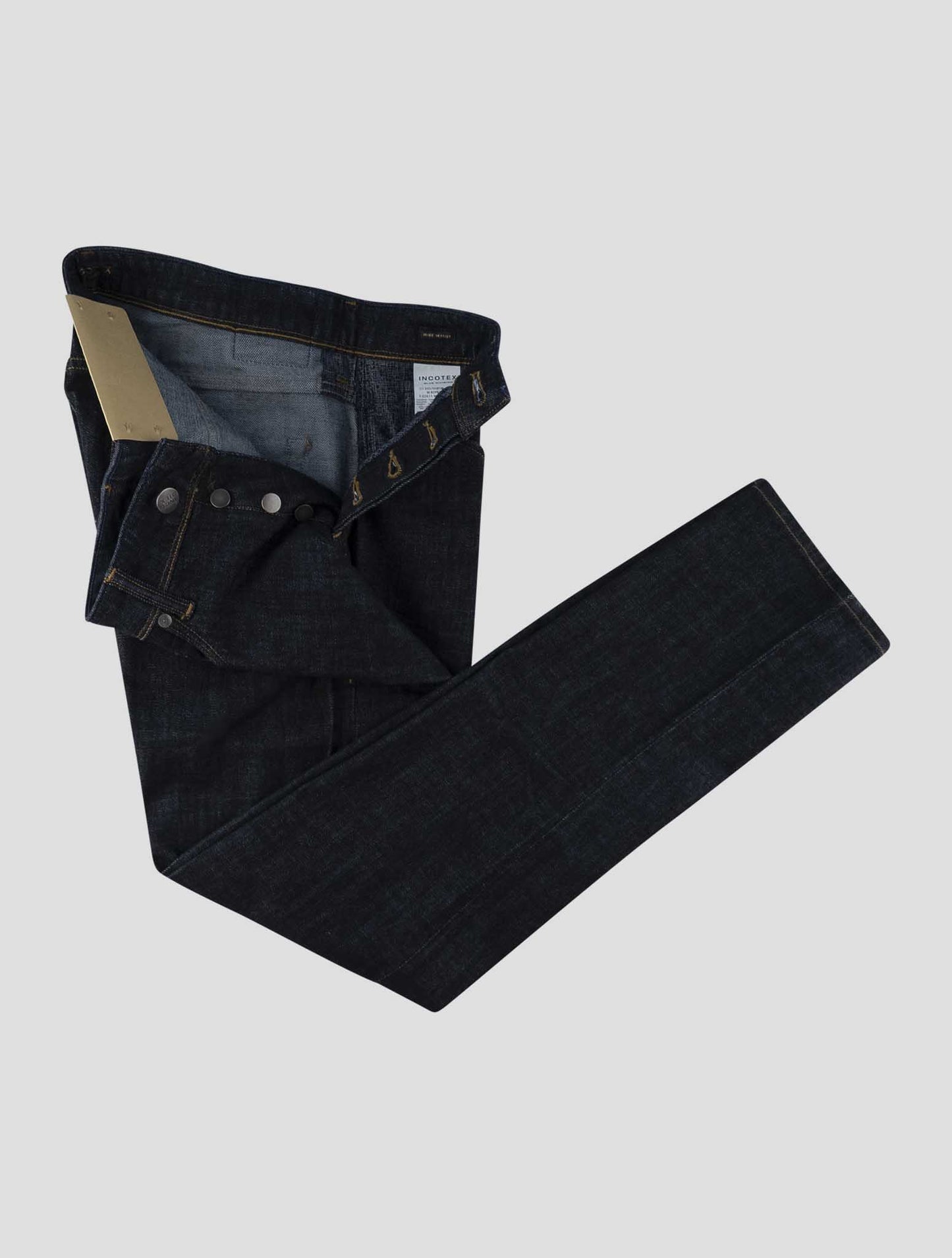 Incotex Blue Cotton Ea Jeans