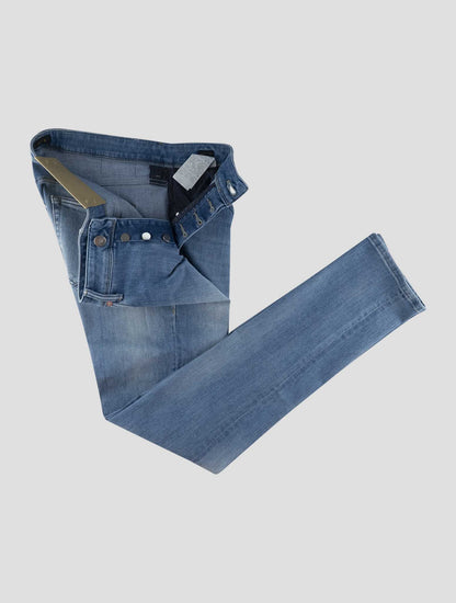 Incotex Blue Cotton Els Ea Jeans