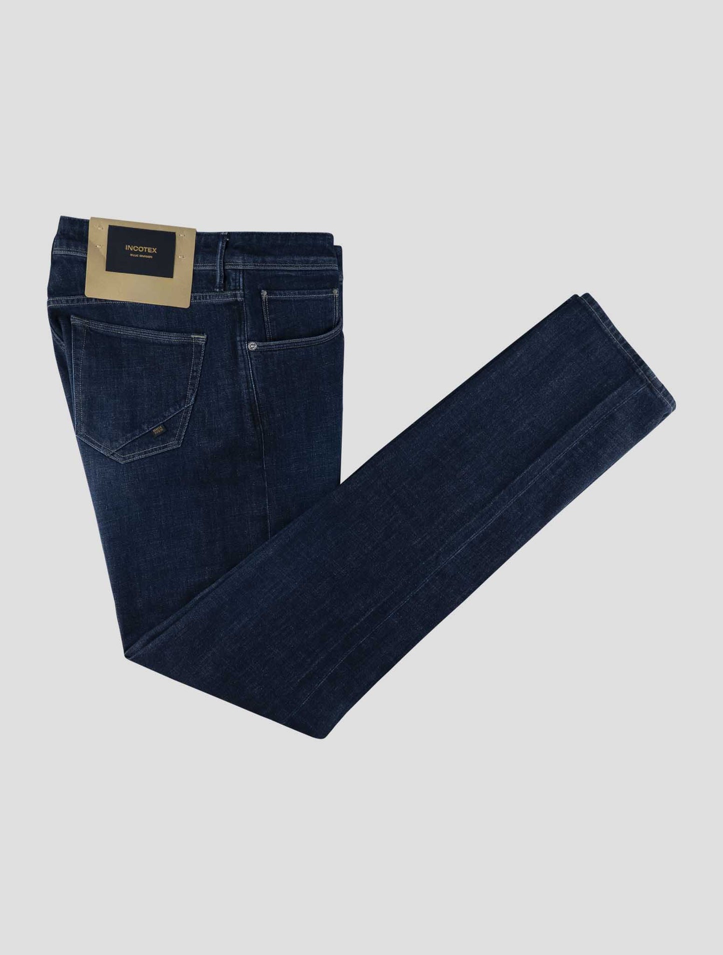 Incotex Blue Cotton Ea Jeans
